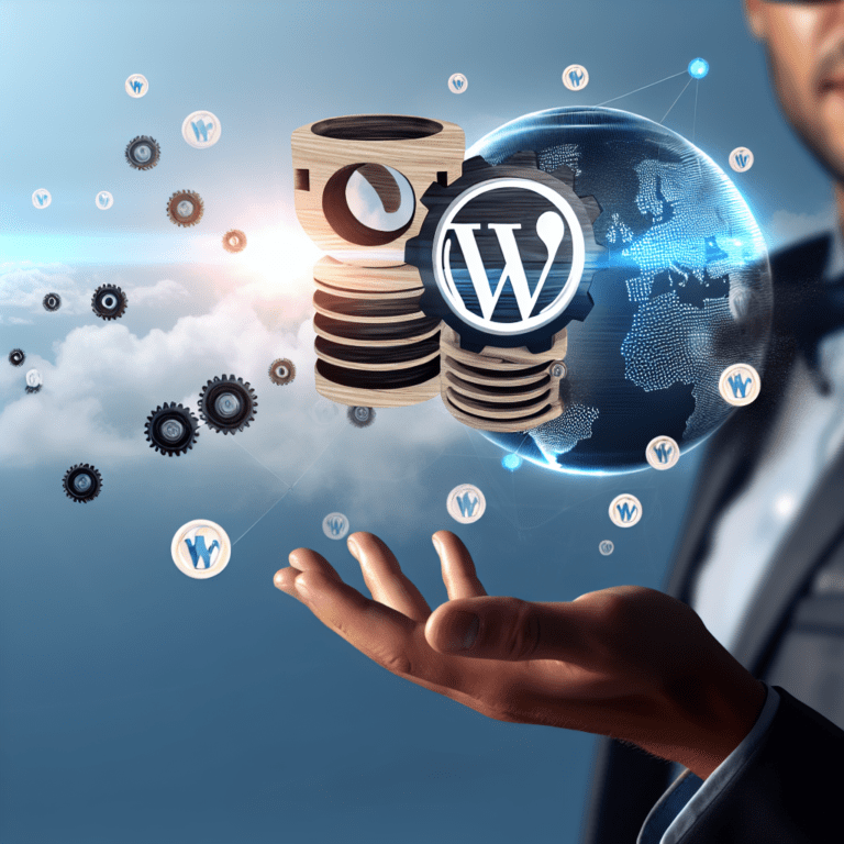 Innovative WordPress Integrations to Streamline Marketing Campaigns and Improve ROI – AI Generated Image