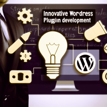 Innovative WordPress Plugin Development: Transforming Agency Projects with Tailored Integrations for Enhanced Functionality and Client Satisfaction - AI Generated Image - André Luiz Abdalla