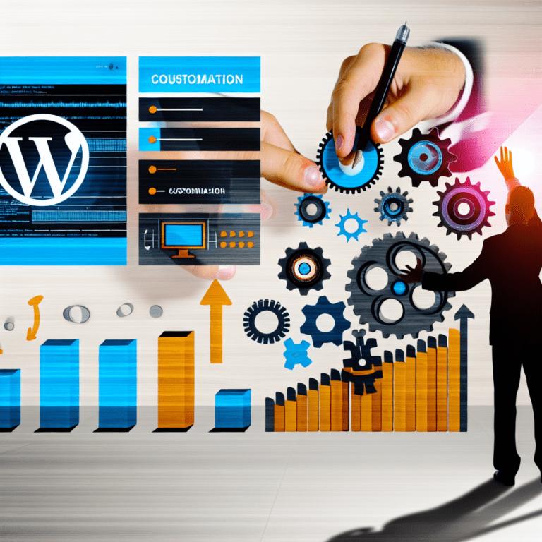 Maximizing Client Engagement Through Innovative WordPress Customization Techniques That Drive Results for Agencies – AI Generated Image