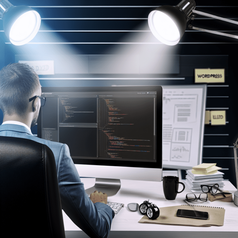 Maximizing Client Retention through Tailored WordPress Development Solutions: Overcoming Integration and Performance Challenges for Agencies - AI Generated Image - André Luiz Abdalla