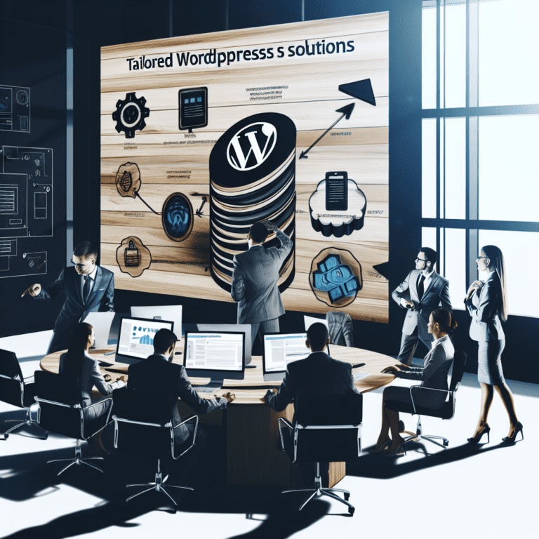 Maximizing Client Satisfaction with Tailored WordPress Performance Solutions That Address Agency Needs and Drive Engagement – AI Generated Image