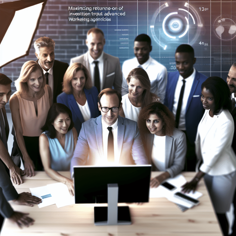 Maximizing ROI for Marketing Agencies with Advanced WordPress Customization Techniques That Enhance Client Engagement and Performance – AI Generated Image