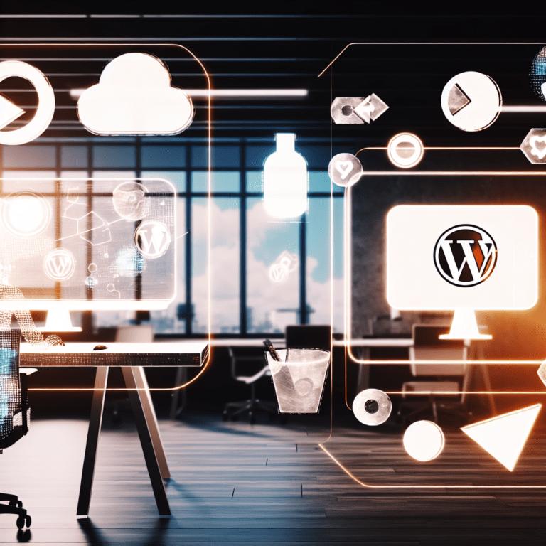 Navigating Complex Client Needs with Advanced WordPress Customization and Integration to Foster Agency Excellence – AI Generated Image