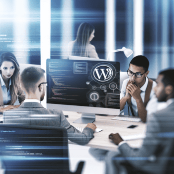 Navigating WordPress Development Challenges: Strategic Solutions for Marketing Agencies to Enhance Client Experience and Boost ROI - AI Generated Image - André Luiz Abdalla