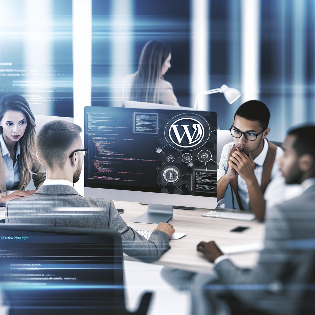 Navigating WordPress Development Challenges: Strategic Solutions for Marketing Agencies to Enhance Client Experience and Boost ROI - AI Generated Image - André Luiz Abdalla