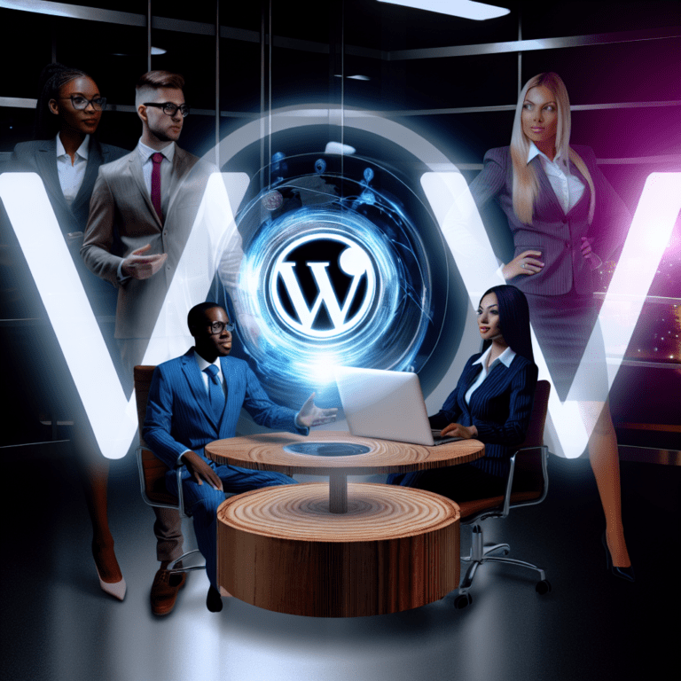 Optimizing WordPress for Marketing Agencies: Custom Development Solutions That Boost Performance and Client Retention – AI Generated Image