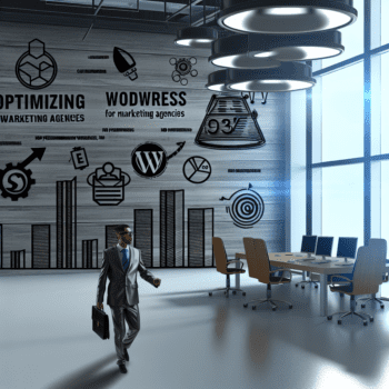 Optimizing WordPress for Marketing Agencies: Technical Solutions to Enhance Site Performance and Client Retention - AI Generated Image - André Luiz Abdalla