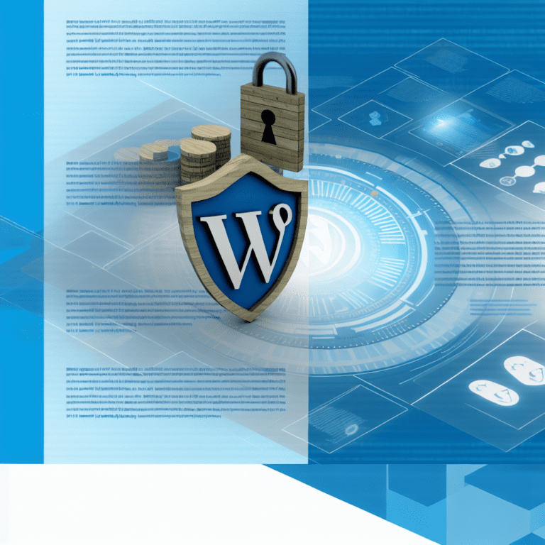 Optimizing WordPress Security Protocols to Safeguard Agency Projects and Enhance Client Trust and Satisfaction – AI Generated Image