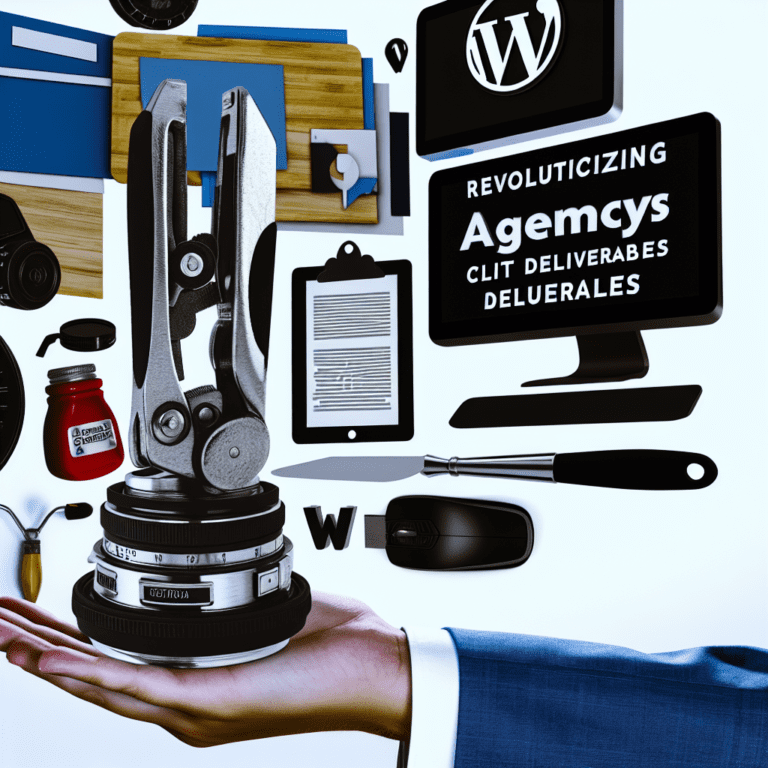 Revolutionizing Agency Client Deliverables with Expert Customization and Integration Techniques for High-Impact WordPress Solutions – AI Generated Image