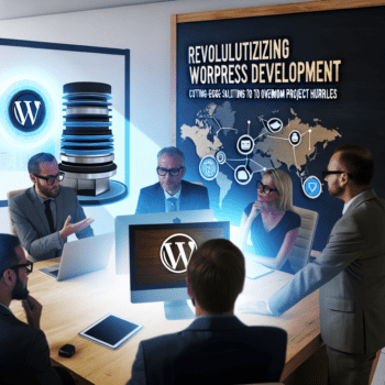 Revolutionizing WordPress Development: Cutting-Edge Solutions for Marketing Agencies to Overcome Common Project Hurdles - AI Generated Image - André Luiz Abdalla