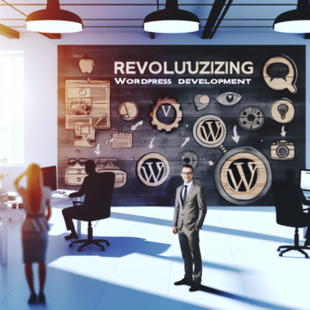 Revolutionizing WordPress Development for Marketing Agencies: Advanced Customization Techniques that Drive Client Satisfaction and Retention - AI Generated Image - André Luiz Abdalla