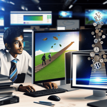 Revolutionizing WordPress Development for Marketing Agencies: Strategic Solutions That Maximize Client Engagement and Conversion Rates - AI Generated Image - André Luiz Abdalla