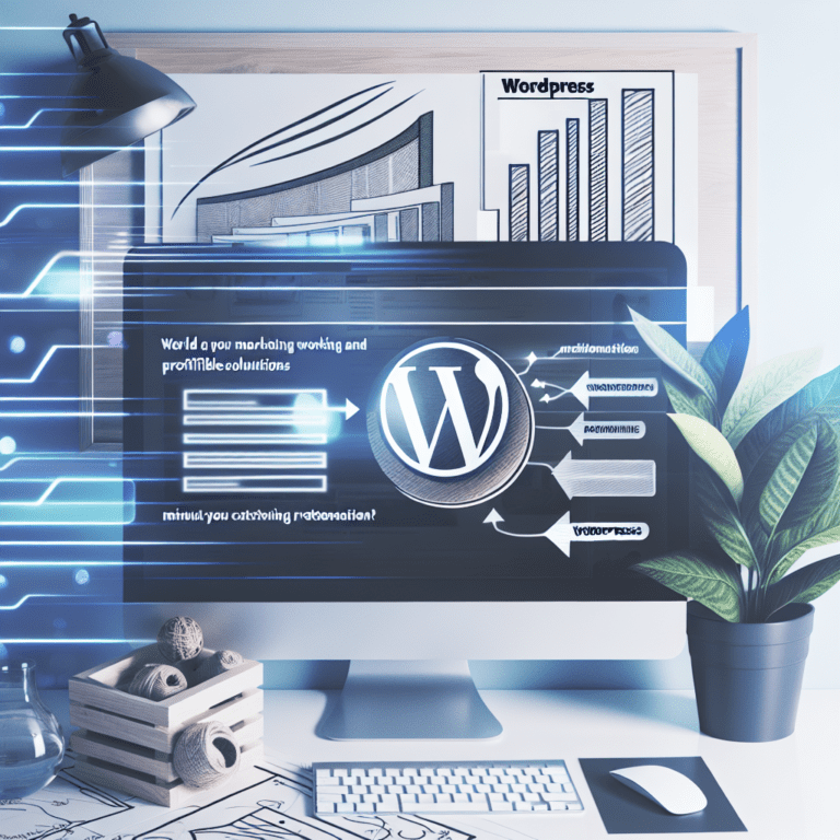 Scalable WordPress Customizations That Drive Agency Revenue and Client Retention – AI Generated Image