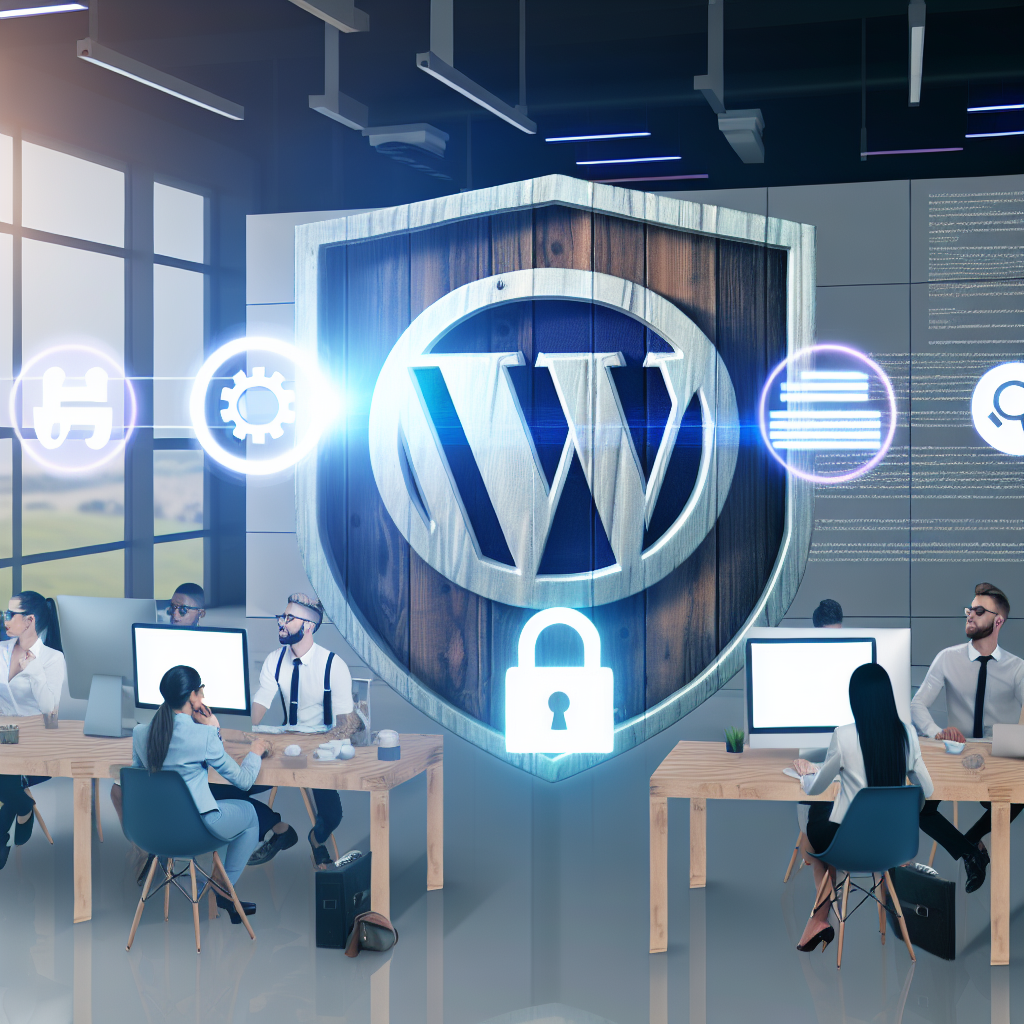 Securing Client Data with Advanced WordPress Techniques: Ensuring Trust and Compliance for Marketing Agencies - AI Generated Image - André Luiz Abdalla
