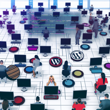 Streamlining WordPress Customization for Marketing Agencies: Expert Strategies to Enhance User Experience and Maximize Client Satisfaction - AI Generated Image - André Luiz Abdalla