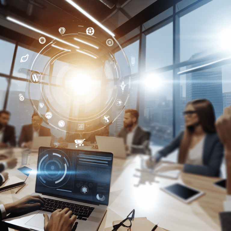 Supercharging Agency Projects with Tailored WordPress Development Solutions for Enhanced Client Success and Engagement – AI Generated Image