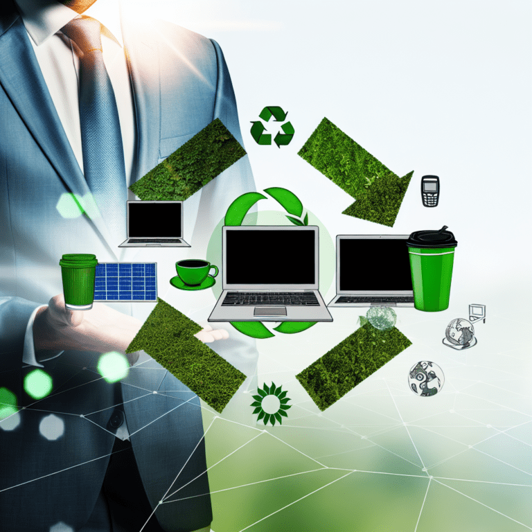 Sustainable WordPress Solutions: How to Create an Eco-Friendly Website – AI Generated Image