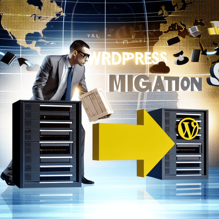The Essential Guide to WordPress Migration Services: What You Need to Know – AI Generated Image