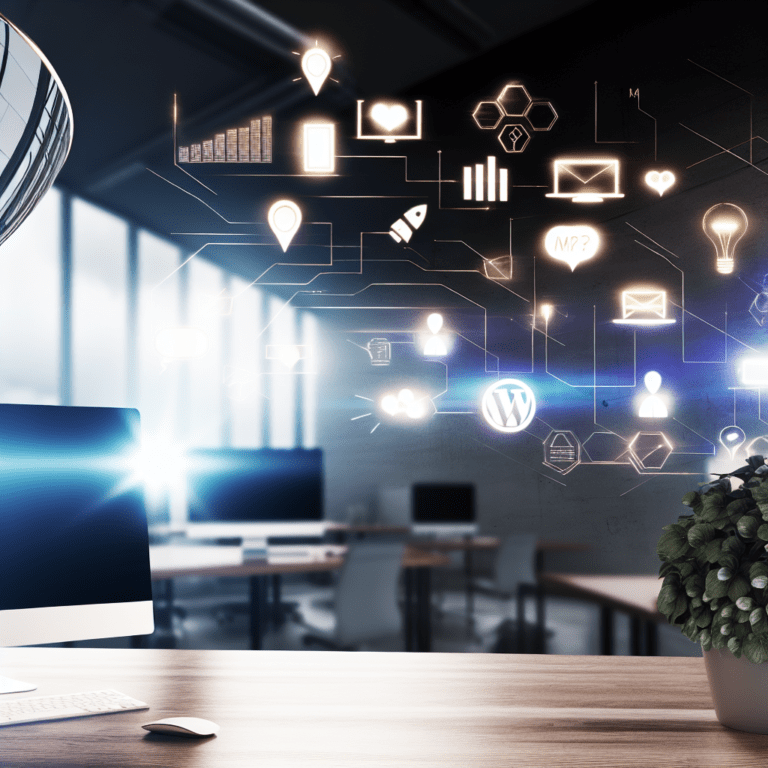 Transform Your WordPress Site with These Proven Marketing Techniques – AI Generated Image