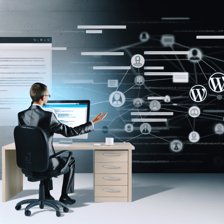 Transforming Agency Client Challenges into Profitable Solutions with Tailored WordPress Development Expertise – AI Generated Image