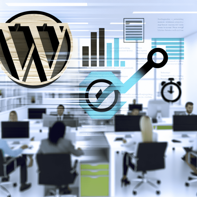 Transforming Agency Client Projects with Advanced WordPress Custom Solutions for Enhanced Speed and Security – AI Generated Image
