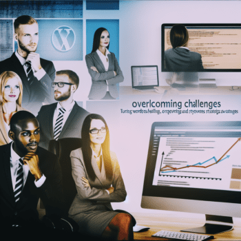 Transforming WordPress Project Challenges into Strategic Advantages: Expert Development Solutions for Marketing Agencies - AI Generated Image - André Luiz Abdalla