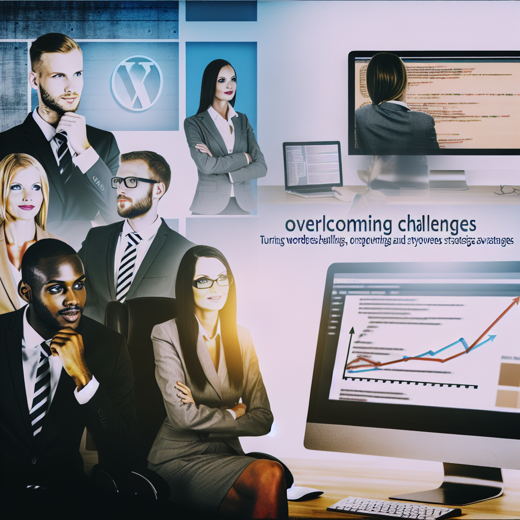 Transforming WordPress Project Challenges into Strategic Advantages: Expert Development Solutions for Marketing Agencies - AI Generated Image - André Luiz Abdalla