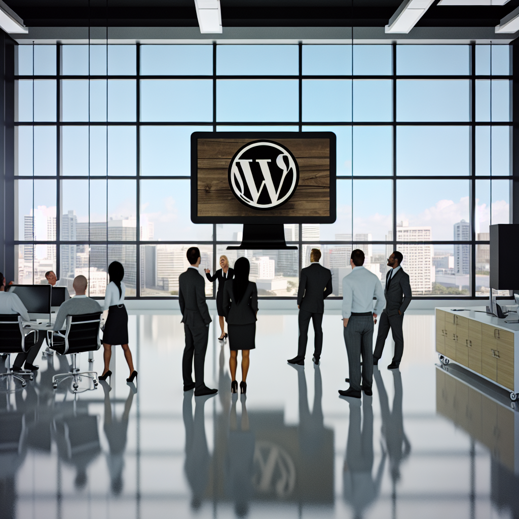 Turbocharging Marketing Agency Performance with Expert WordPress Development: Technical Solutions for Security and Customization Challenges - AI Generated Image - André Luiz Abdalla