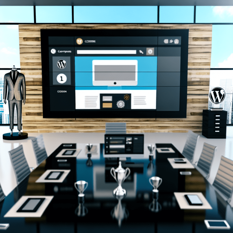 Unleashing the Power of Custom WordPress Solutions to Solve Agency Challenges and Drive Client Success – AI Generated Image