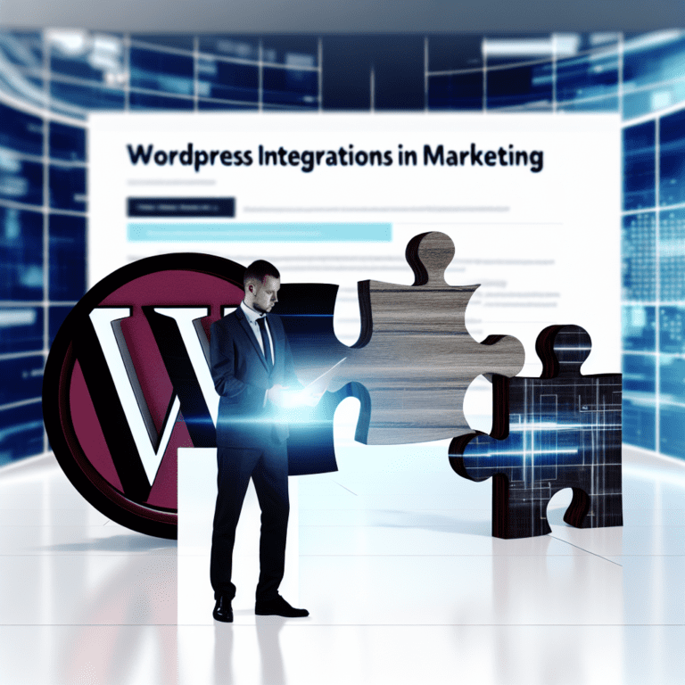 Unleashing the Power of WordPress Integrations: Crafting Custom Solutions for Marketing Agencies’ Client Success – AI Generated Image