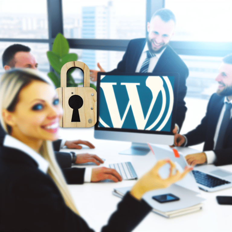 Unleashing WordPress Potential: Tailored Performance and Security Strategies to Enhance Agency Client Satisfaction and Business Outcomes – AI Generated Image