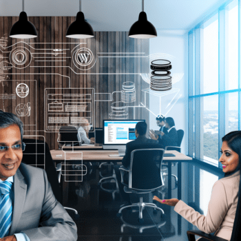 Unlocking Business Potential through Advanced WordPress Customization: Solving Common Challenges for Marketing Agencies - AI Generated Image - André Luiz Abdalla