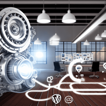 Unlocking High-Performance WordPress Solutions: Transformative Development Strategies to Elevate Marketing Agency Results and Client Satisfaction - AI Generated Image - André Luiz Abdalla