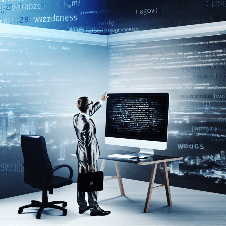 Unlocking the Full Potential of WordPress: Advanced Custom Development Strategies for Agency Client Success – AI Generated Image