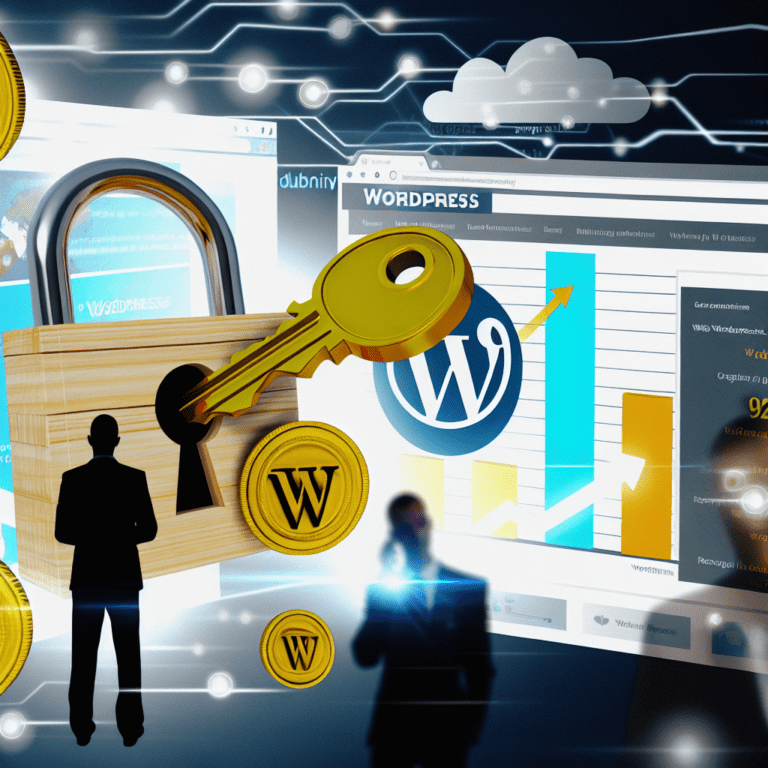 Unlocking WordPress Potential: Tailored Development Solutions That Solve Agency Challenges and Drive Revenue Growth – AI Generated Image