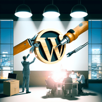 Accelerating Marketing Success with Precision WordPress Customizations: Technical Expertise to Solve Agency Challenges and Drive Measurable Growth - AI Generated Image - André Luiz Abdalla