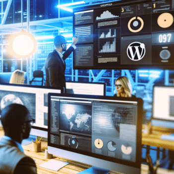 Addressing WordPress Scalability Challenges: Technical Strategies to Support Marketing Agencies in Delivering Exceptional Client Experiences - AI Generated Image - André Luiz Abdalla