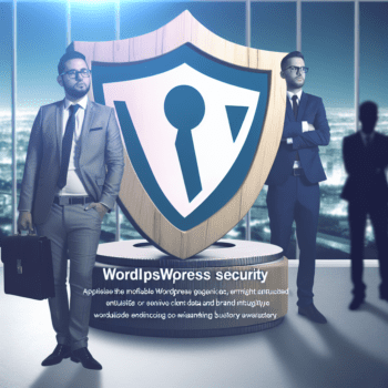 Advanced WordPress Security Solutions: Protecting Marketing Agencies from Threats While Elevating Client Trust and Business Integrity - AI Generated Image - André Luiz Abdalla