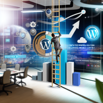 Crafting Tailored WordPress Solutions: Technical Strategies to Elevate Agency Projects and Maximize Client ROI - AI Generated Image - André Luiz Abdalla