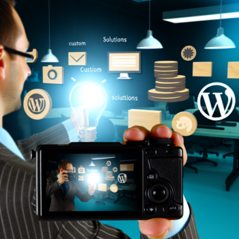 Custom WordPress Development: Tailored Technical Approaches to Overcome Agency Challenges and Deliver Exceptional Results - AI Generated Image - André Luiz Abdalla