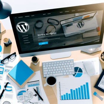 Driving Business Success with Expert WordPress Development: Tailored Solutions for Enhancing Site Performance and Client Engagement - AI Generated Image - André Luiz Abdalla