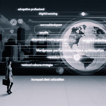 Driving Successful Client Outcomes through Advanced WordPress Performance Optimization and Tailored Development Strategies for Marketing Agencies - AI Generated Image - André Luiz Abdalla