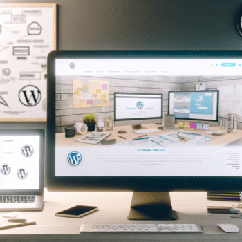 Elevating Marketing Agency Capabilities with Custom WordPress Development Solutions that Drive Client Success and Engagement - AI Generated Image - André Luiz Abdalla