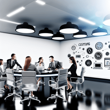 Elevating Marketing Agency Outcomes with Customized WordPress Solutions: Addressing Unique Development Challenges for Impactful Client Experiences - AI Generated Image - André Luiz Abdalla