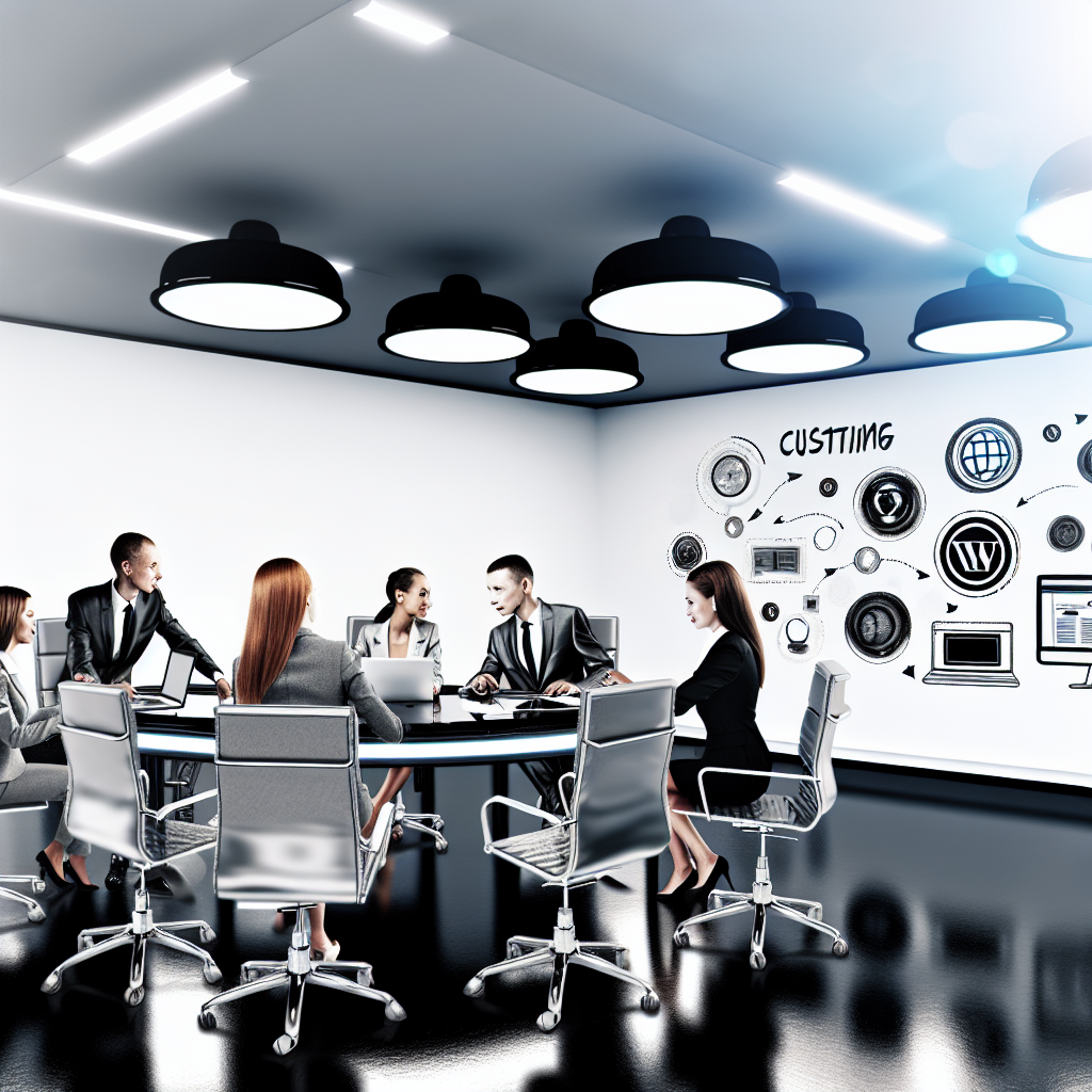 Elevating Marketing Agency Outcomes with Customized WordPress Solutions: Addressing Unique Development Challenges for Impactful Client Experiences - AI Generated Image - André Luiz Abdalla