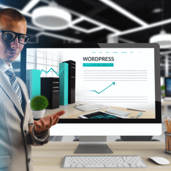 Elevating Marketing Agency Projects with Expert WordPress Customization to Drive Client Engagement and Satisfaction - AI Generated Image - André Luiz Abdalla
