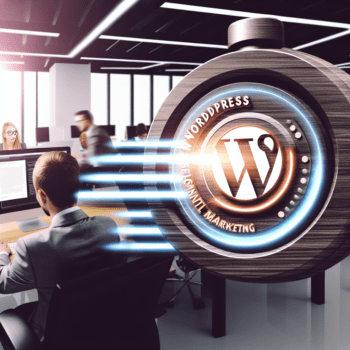Elevating Marketing Agency Success with Expert WordPress Performance Optimization Tailored for Maximum Client Impact - AI Generated Image - André Luiz Abdalla