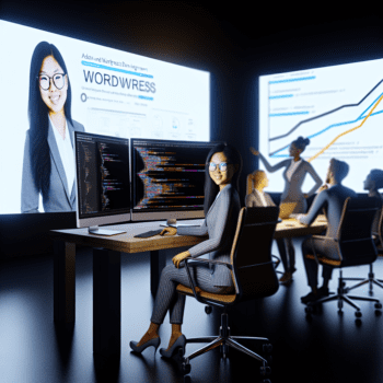 Empowering Marketing Agencies with Advanced WordPress Development to Overcome Technical Challenges and Enhance Client Outcomes - AI Generated Image - André Luiz Abdalla