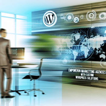 Empowering Marketing Agencies with Custom WordPress Solutions That Elevate Performance and Deliver Outstanding Client Experiences - AI Generated Image - André Luiz Abdalla