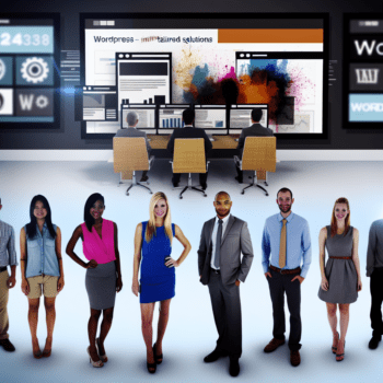 Empowering Marketing Agencies with Customized WordPress Solutions to Overcome Technical Challenges and Boost Client Outcomes - AI Generated Image - André Luiz Abdalla